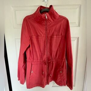 Light zip up tall jacket